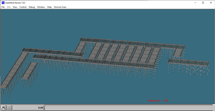 Exemple de transfert autocad vers Automod avec Cad2sim